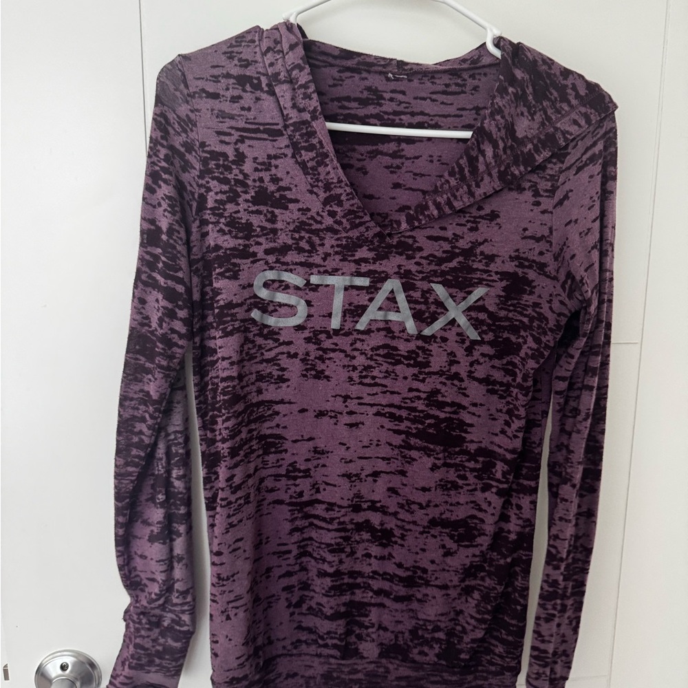 Women's Purple Long Sleeve Top